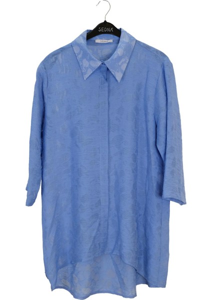 3034 Sedna Truvakar Kol Asimetrik Gömlek modelleri