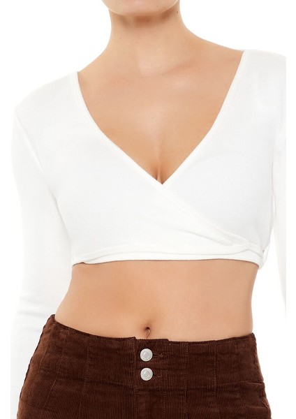 V Yaka Crop Kazak indirimleri