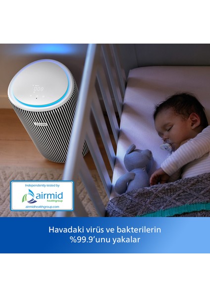 Virüs, Alerjen Madde ve Kirletici Madde Giderici Hava Temizleyicisi