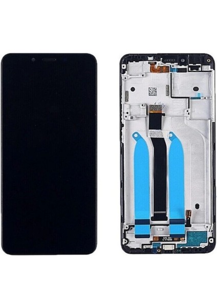 Xiaomi Uyumlu Redmi 6 LCD Ekran Dokunmatik Siyah Çıtalı Servis