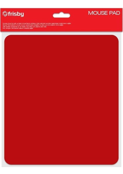 FMP-760-K Mouse Pad Kumaş (KIRMIZI)220 x 250 x 5mm