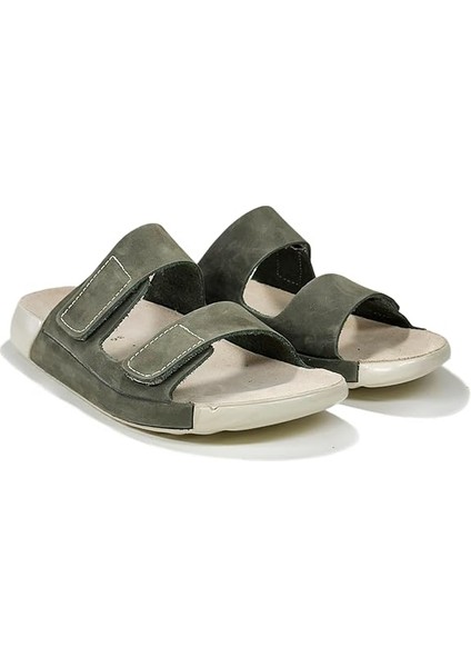 Kadın Çift Bantlı Hakiki Deri Terlik fırsatları