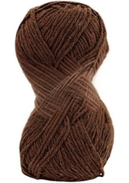 Pamuk Iplik %100 Pamuk Kahverengi