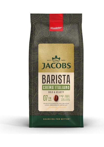 Jacobs Barista Editions Crema Italiano Çekirdek Kahve, 1 kg fiyatları