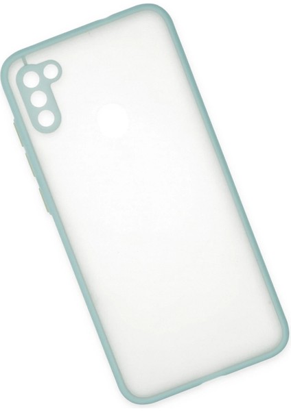 Samsung Galaxy A11 Kılıf Montreal Silikon Kapak - Turkuaz indirimleri