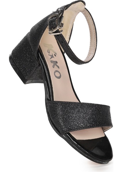 Alexa Günlük Kız Çocuk 4 cm Topuklu Sandalet Abiye Ayakkabı