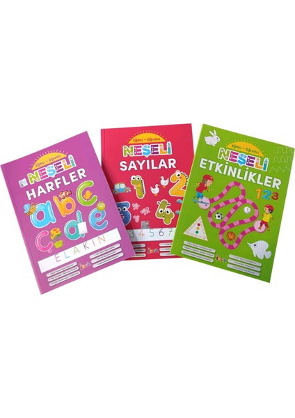 Neşeli Sayılar Neşeli Harfler Neşeli Etkinlikler 3 Kitap 3 Kitap Bıcırık