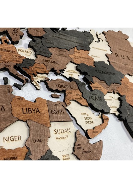 Camel Ahşap Dünya Haritası fırsatları