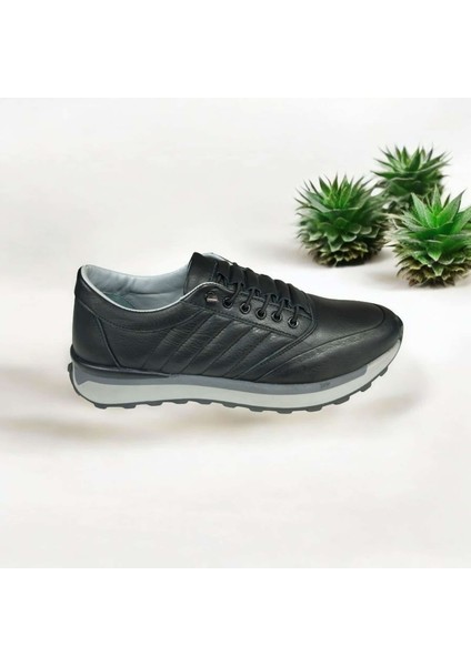 SY-304 Erkek Hakiki Deri Ortopedik Lastikli Kaymaz Casual Ayakkabı fiyatları