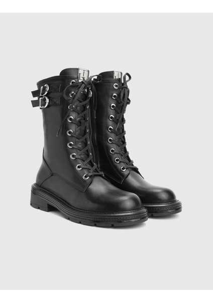 Furball Hakiki Deri Siyah Kadın Bot fiyatları