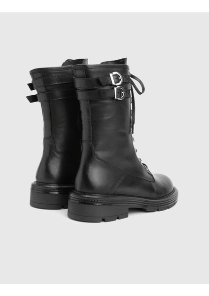 Furball Hakiki Deri Siyah Kadın Bot fırsatları