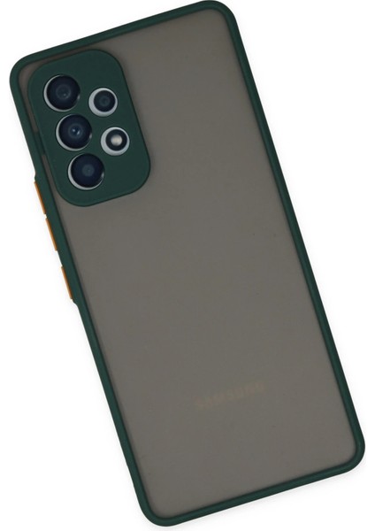 Samsung Galaxy A73 5g Kılıf Montreal Silikon Kapak - Yeşil indirimleri