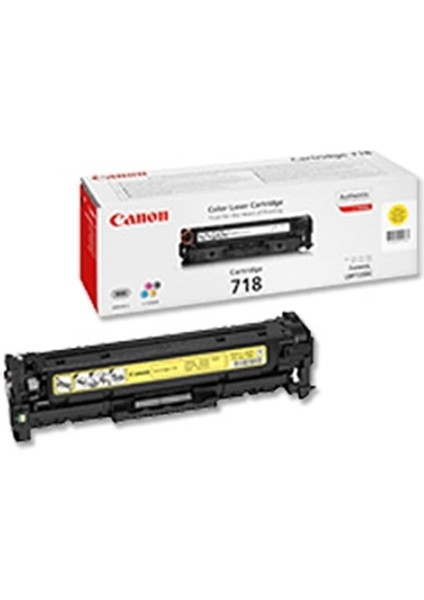 CRG-718Y Yellow Sarı Toner MF728-729 MFC8350-8580 LBP7210