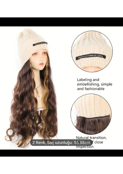 Saç Peruk Kadın Erkek Postiş At Kuyrugu Isıya Dayanıklı Fiber Günlük Saç Özel Gün Saçı modelleri