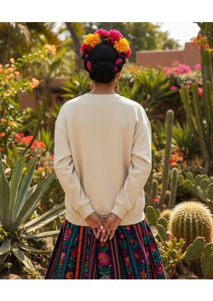 Recuérdame Oversize Sweatshirt Bej fiyatları