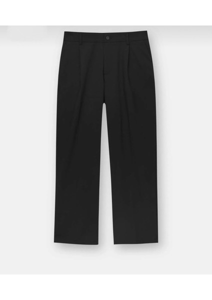 Basic Geniş Kalıp Kumaş Pantolon fırsatları