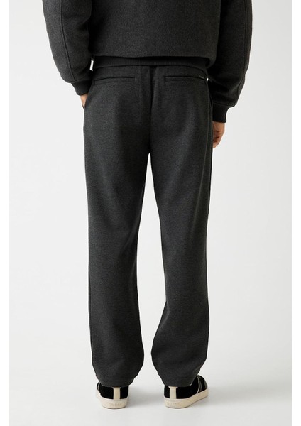 Erkek Daniel Tailored Fit Pantolon - Siyah fırsatları