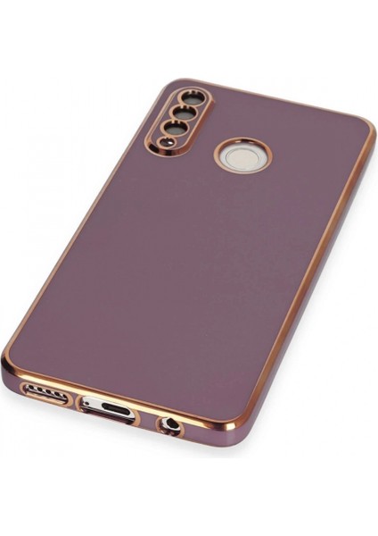 Huawei P30 Lite Kılıf Volet Silikon - Mor fırsatları