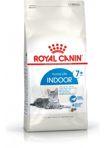 Indoor 7 Ev Kedileri Için Yaşlı Kedi Maması 1,5kg
