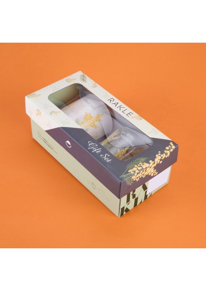 Mimosa Kupa ve Mum Seti - Renkli - 250 ml fiyatları