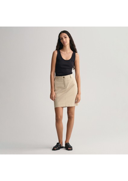 Kadın Bej Slim Fit Etek indirimleri