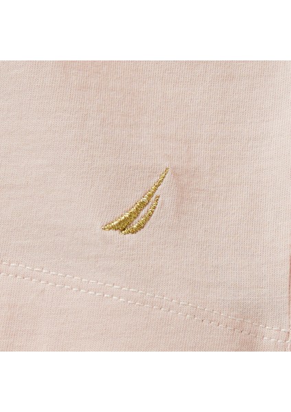 Kadın Pembe Regular Fit Renk Bloklu T-Shirt indirimleri