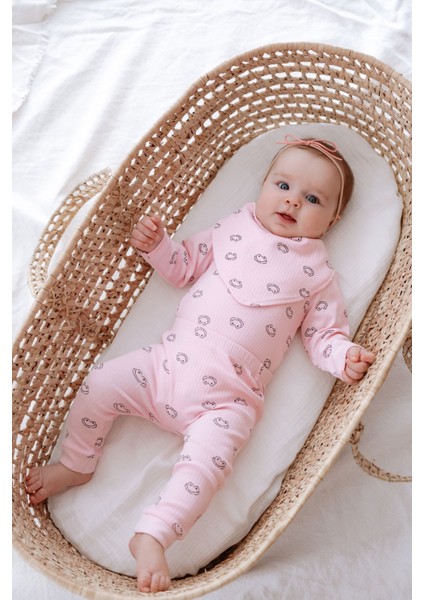 %100 Pamuk Yenidoğan Zıbın Takım Kız-Erkek Bebek Hediye Seti