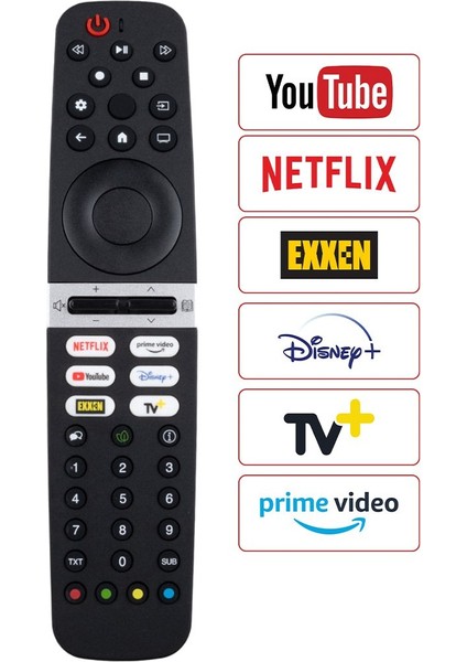 - Beko - Grundıg Ses Komutsuz LCD LED Tv Kumanda