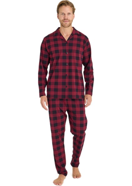 Erkek Mürdüm Pijama Takımı 9209