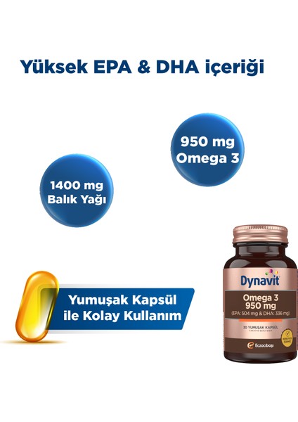 Kids Portakal Balık Yağı 150 ml & Omega 3 950 Mg 30 Yumuşak Kapsül - Aile Omega 3 Paketi modelleri