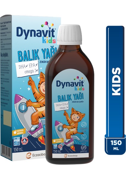 Kids Portakal Balık Yağı 150 ml & Omega 3 950 Mg 30 Yumuşak Kapsül - Aile Omega 3 Paketi indirimleri