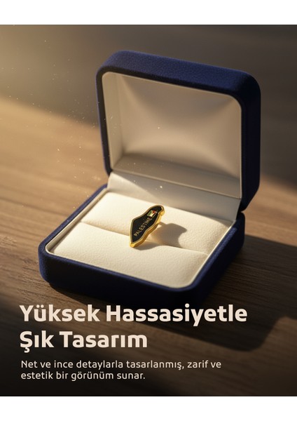 Filistin Haritası Içinde Bayrak & "palestıne" Siyah Rengi Yaka Rozeti A300048 indirimleri