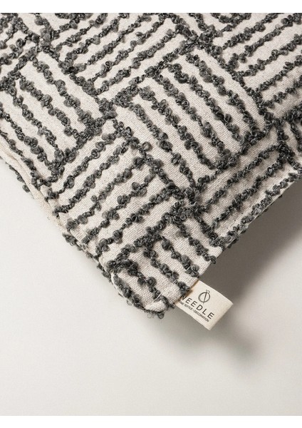 Mondri Gri Kırlent Kılıfı modelleri