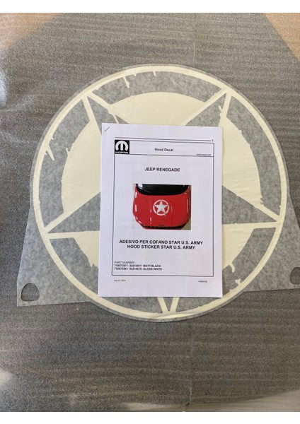 Renegade Kaput Stickerı 71807397