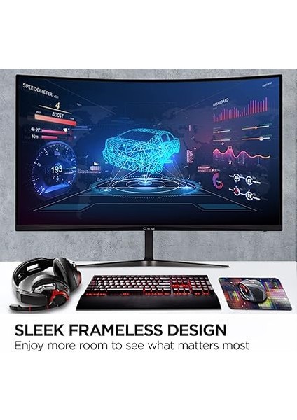 VX3218C-2K 31,5inc 1ms 180Hz Va 2560X1440 2k Gamıng Monıtor modelleri