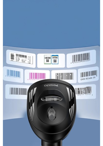 EC21 Hızlı Çözümleme Özellikli Kablolu 2d Lazer Barkod Okuyucu - Siyah fırsatları