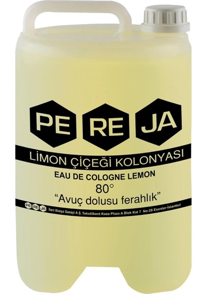 Pereja Limon Kolonyası 5000 ml