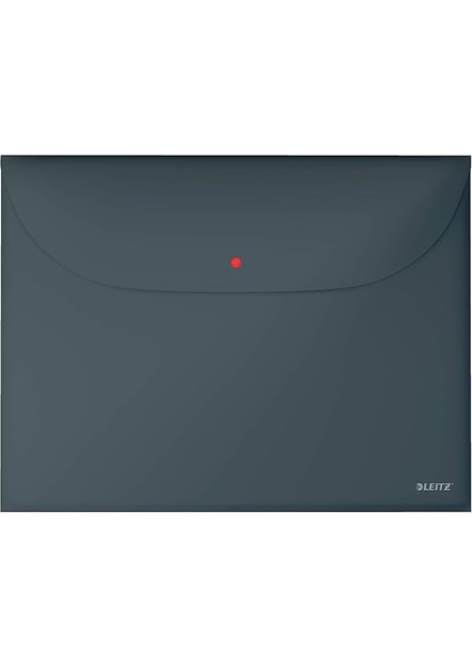 Cosy Çıtçıtlı, 2 Cepli Gizlilik Dosyası, A4, Gri