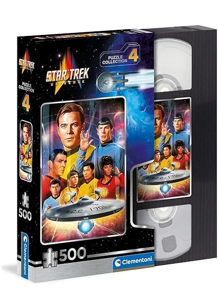 - 35143 - Yapboz Star Trek, 14 Yaşındaki Yetişkinler ve Çocuklar Için, 500 Parça, Tüm Aile Için Beceri Oyunu modelleri