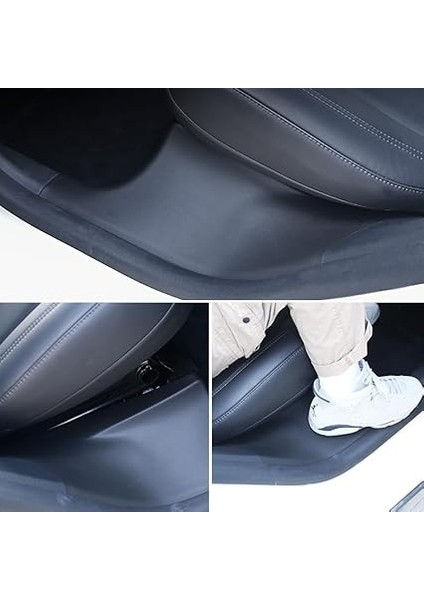 Tesla Model Y ile Uyumlu Arka Koltuk Yan Tekmelikleri fırsatları