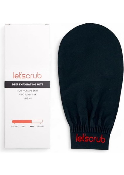 Let'scrub Lastikli Siyah Kese