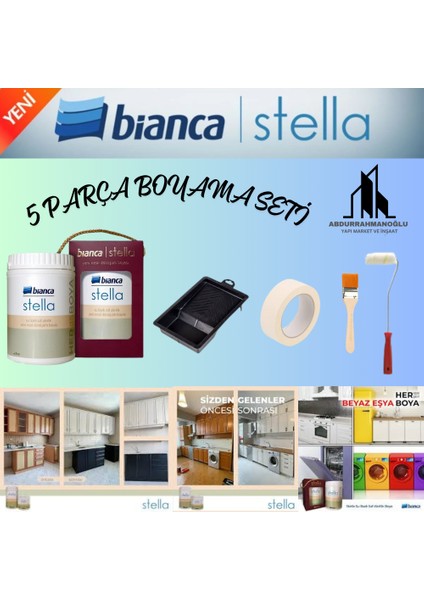 Stella Yeni Nesil Hobi Boyası (5 Parça Avantajlı Boyama Seti)