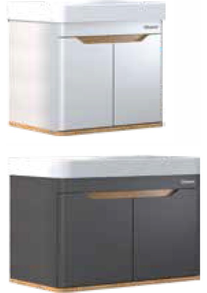 Lenon Banyo Dolabı 80 cm (Boy Dolabı Dahil Değildir.) modelleri