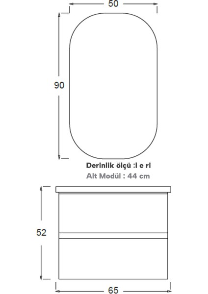 Idol Banyo Dolabı 65 cm fırsatları