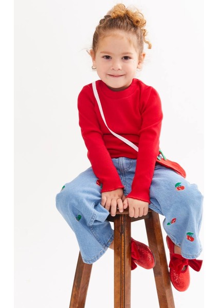 Kiraz Nakışlı Panolon Takım fırsatları