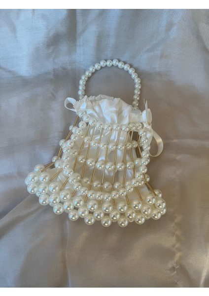 Inci Boncuklu El Çantası