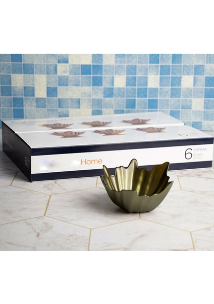 6'lı Yaprak Şekilli 13 Cm. Cam Kase ROYALEKS-SMG05926