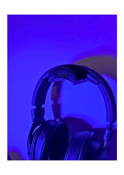 TRAK3D Yapışkanlı Kulaklık Standı - Kulaklık Tutucu Siyah modelleri