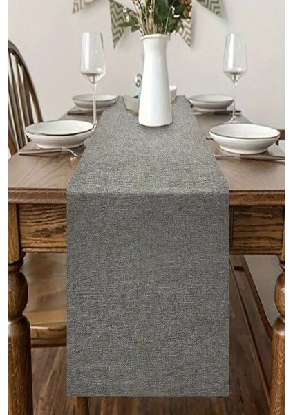 Gwenna Pamuklu Antrasit 40 x 140 cm Runner fiyatları