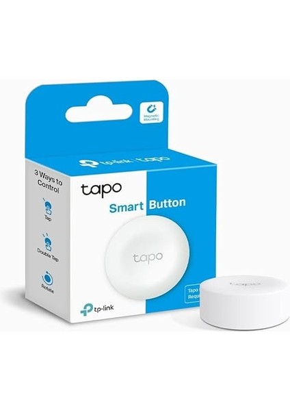 Tapo S200B, Akıllı Buton, Özelleştirilmiş Eylemler, Akıllı Kontrol, Tek Tıklamayla Alarm Aktivasyonu, Uzun Ömürlü Pil, Tapo Hub Gereklidir Ayrıca Satılır fiyatları
